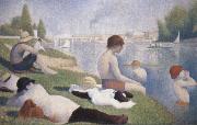 Georges Seurat Bathers at Asnieres Sweden oil painting artist